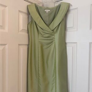 Kim Rogers Light Green Dress